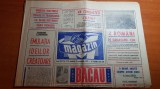 Magazin 9 septembrie 1972-olimpiada de la munchen,articol si foto orasul bacau