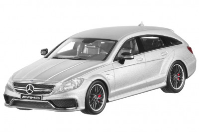 Macheta Oe Mercedes-Benz CLS 63 AMG 4Matic Shooting Brake 1:43 Silver B66960366 foto