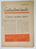 CONSTRUCTORUL AMATOR , SUPLIMENT LUNAR AL ZIARULUI STIINTELOR , NR.12 , 1948