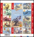 Belgia 2004 - Motociclism, motociclete, bloc neuzat