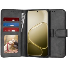Husa 360 Oppo A6 4G Asteroid GSM Diary Book, negru
