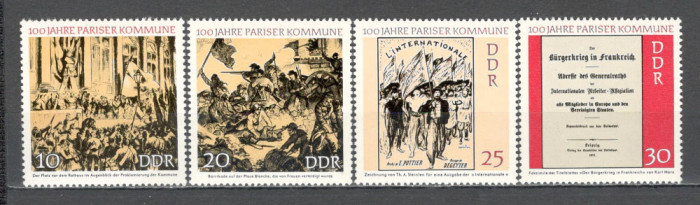 D.D.R.1971 100 ani Comuna din Paris SD.317