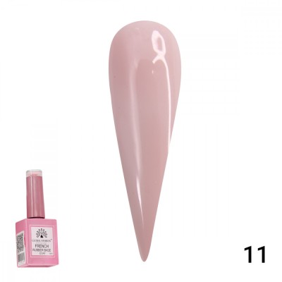 Baza de cauciuc franceză, 15 ml, Global Fashion 11 foto