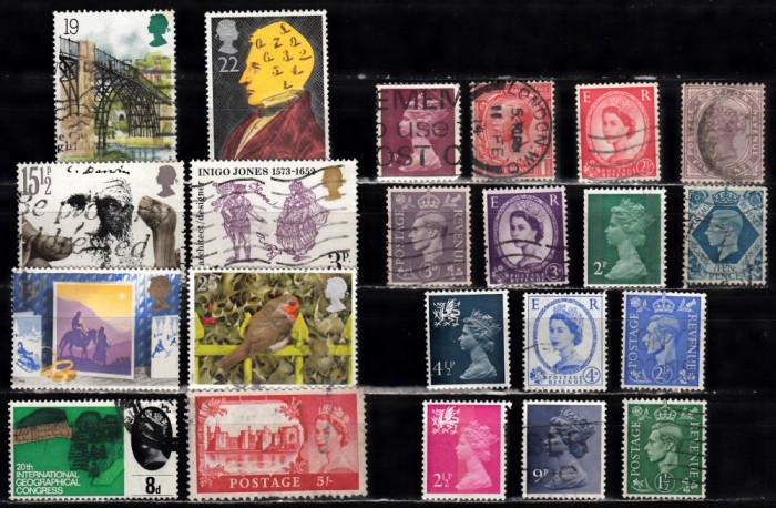 A7 T1 48 - Timbre foarte vechi - Anglia - Marea Britanie si colonii