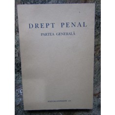 Drept penal. Partea generala