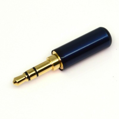 Mufa audio Jack HIGH QUALITY 3.5 mm stereo tata contacte aurite foto