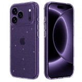 Cumpara ieftin Husa pentru Apple iPhone 18 Pro / 17 Pro, Techsuit, SparkleSkin, Transparenta