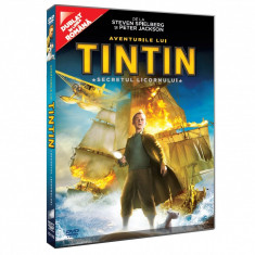 The Adventures of Tintin DVD Dublat in Romana foto