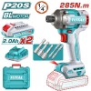 TOTAL - MASINA DE INSURUBAT CU IMPACT CU ACUMULATOR - 20V - 2.0AH - LI-ION (INCLUDE 2 ACUMULATORI, 1 PowerTool TopQuality