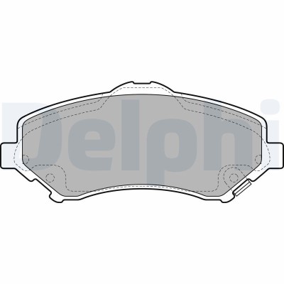 DELPHI LP2143 set placute frana,frana disc foto