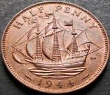 Cumpara ieftin Moneda HALF PENNY - MAREA BRITANIE / ANGLIA, anul 1944 *cod 3578 = A.UNC, Europa