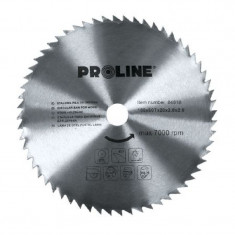 Disc circular Proline, pentru lemn, 250 mm/60 D