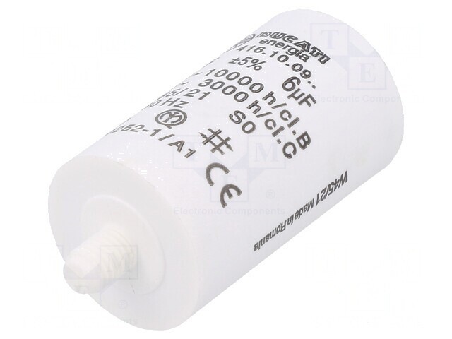 Condensator 6uF 425VAC pentru Motoare