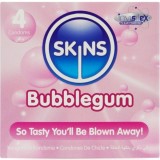 Skins-Bubblegum Premium Prezervative Pachet 4