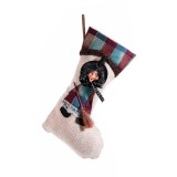 Cumpara ieftin Ciorap decorativ Halloween Befana textil multicolor cm 16 x 28,5 H