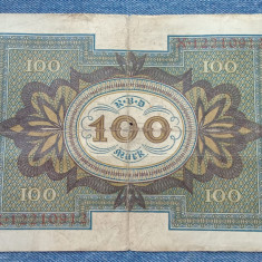 100 Mark 1920 Germania / marci germane / seria 12210912