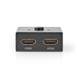 Switch HDMI bidirectional intrare 1x HDMI - 2x HDMI iesire 4K 60Hz Nedis VSWI3482AT