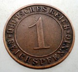 B.157 GERMANIA WEIMAR 1 REICHSPFENNIG 1931 D