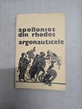 Argonauticele - Apollonios din Rhodos - cu dedicatia traducatorului catre Dan Grigorescu, critic de arta.