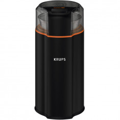 Rasnita de cafea Krups Silent Vortex GX332810, 90g, 175 W, buton Pornire/Oprire, lame din inox, negru