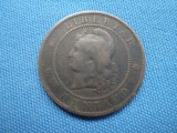 `1 CENTAVOS 1884-ARGENTINA, America Centrala si de Sud