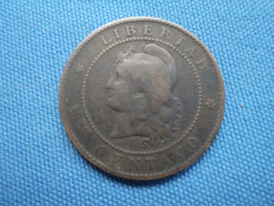 `1 CENTAVOS 1884-ARGENTINA foto