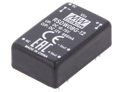Convertor DC/DC 8W 18-75V la 12V foto