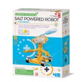 Kit constructie robot alimentat cu sare, Salt-Powered Robot, Green Science, 4M