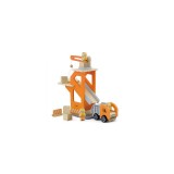 Set Macara din Lemn VIGA , Jucarie Montessori pentru Micii Constructori, Joc de Rol Educativ si Creativ