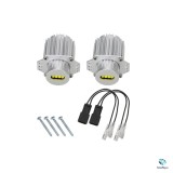 Cumpara ieftin Set LED Angel Eyes BMW E90 E91, Lumina Alba 6000K, Canbus, Fara Eroare, Plug &amp; Play, Xenon