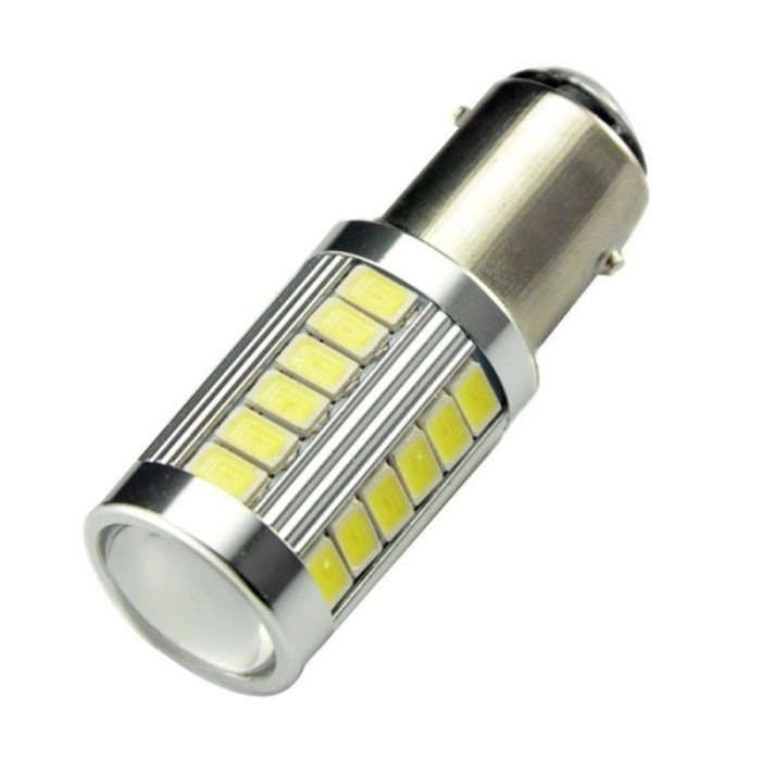 Bec Led Auto Techstar&reg; BAY15D, 1157, Alb Rece, 6000K, 12V, 660 lm