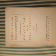 Rainer Maria Rilke Povestiri despre Bunul Dumnezeu, trad. Nichifor Crainic