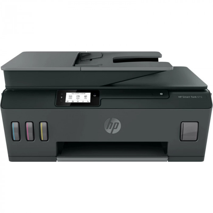 Multifunctional Inkjet Color HP Tank 615 A4 Functii: Impr.|Scan.|Cop.|Fax Viteza de Printare Monocrom: 11ppm Viteza de printare color: 5ppm Conectivit