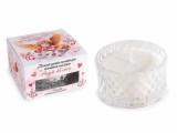 Cumpara ieftin Lumanare parfumata in borcan sticla, cutie cadou aroma Vanilie cm 9 x 9 x 5 H