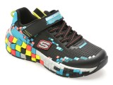 Pantofi sport SKECHERS negri, 402182L, din material textil