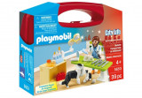 Playmobil - Set Portabil - In Vizita La Veterinar