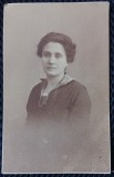 Fotografie tip Carte Postala, Femeie, perioada interbelica