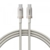 Cablu Date si Incarcare USB-C - USB-C Baseus Titanium, 100W, 1m, Argintiu P10378100G21-00