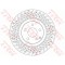 Set disc frana Mercedes Clasa E (W211) 03.02-03.09, Clasa E T-Model (S211) 02.03-07.09, Sl (R230) 10.01-01.12, Fata, 330X32mm, ventilat, TRW