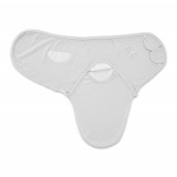 Cumpara ieftin Sistem de infasare din bumbac 0-3 luni BabyJem Swaddle (Culoare: Gri)