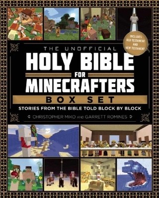 The Unofficial Holy Bible for Minecrafters Box Set: Stories from the Bible Told Block by Block foto