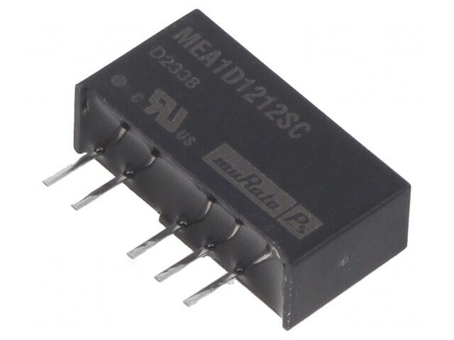 Convertor DC/DC 1W 12V/-12V