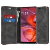 Husa piele Motorola Moto G05 Asteroid GSM Confy Cover, negru