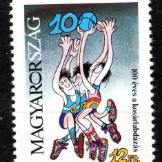 UNGARIA 1991, Sport, serie neuzată, MNH