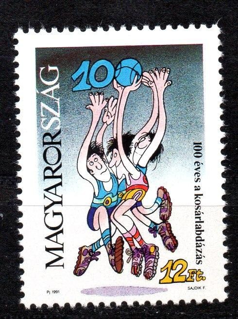 UNGARIA 1991, Sport, serie neuzată, MNH