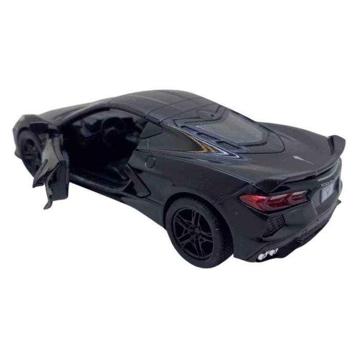 Macheta 2021 Corvette C8 1/36 negru Kinsmart