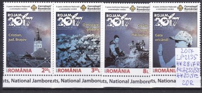 2017 Jamboreea Nationala Cercetasii, LP 2155, MNH foto