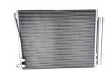 Condensator climatizare VW CC, 05.2015-12.2016; PASSAT (B6/B7), 2005-2014; PASSAT CC, 2008-2012 motor benzina, cutie manuala/automata, full aluminiu
