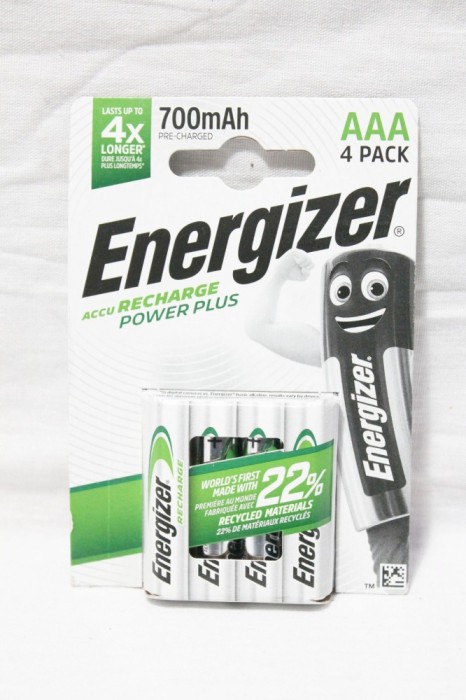 Set 4 acumulatori baterii reincarcabile R3 AAA Energizer 700mAh 1,2V NiMH - noi sigilati