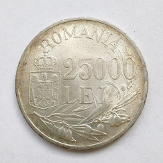 Romania - 25000 Lei 1946 - Argint - (#5A)